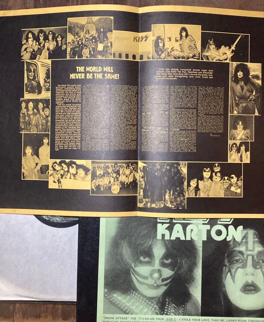 ジャンク含むKISS レコード１3枚セット BOOT盤など