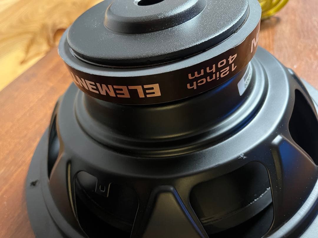 ミューディメンション μ-Dimension EL-S124 ウーファー　美品