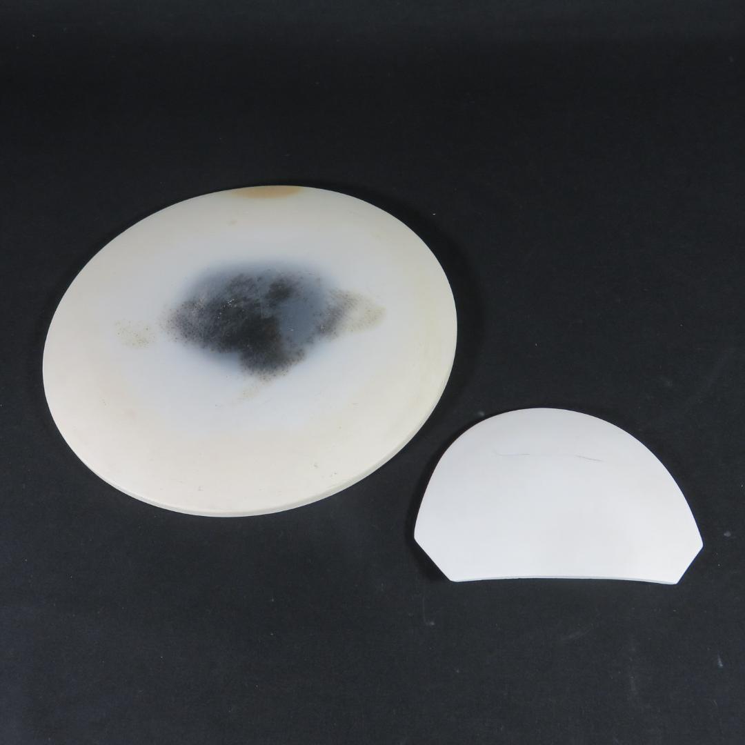 風炉 鬼爪 敷瓦 前瓦 法伝 茶道具 銘 五徳 銅 鉄