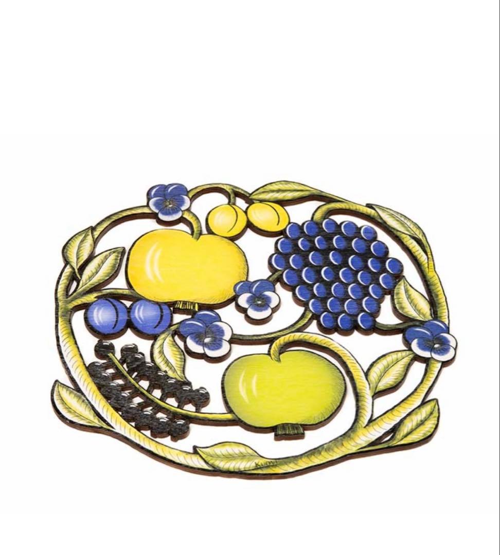 希少　新品　日本未発売　アラビアパラティッシ果樹園　テーブルコースター鍋つかみ