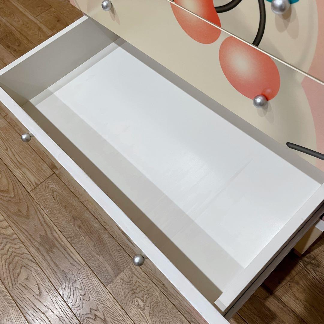 美品✨キティちゃん タンス 木製 チェスト 引き出し ハローキティ キャビネット