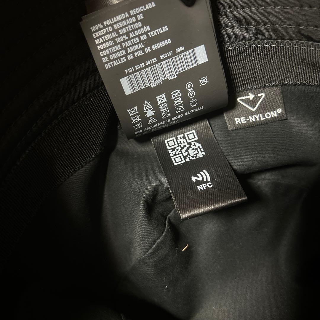 PRADA ブラック バケットハット　XL