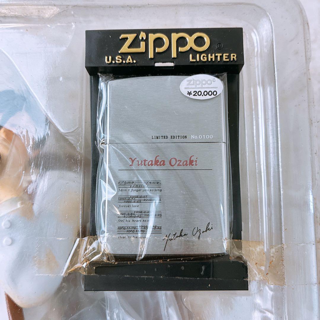 や*ま様 尾崎豊 ジッポライター付フィギュアセット 限定品 箱入 自宅保管品