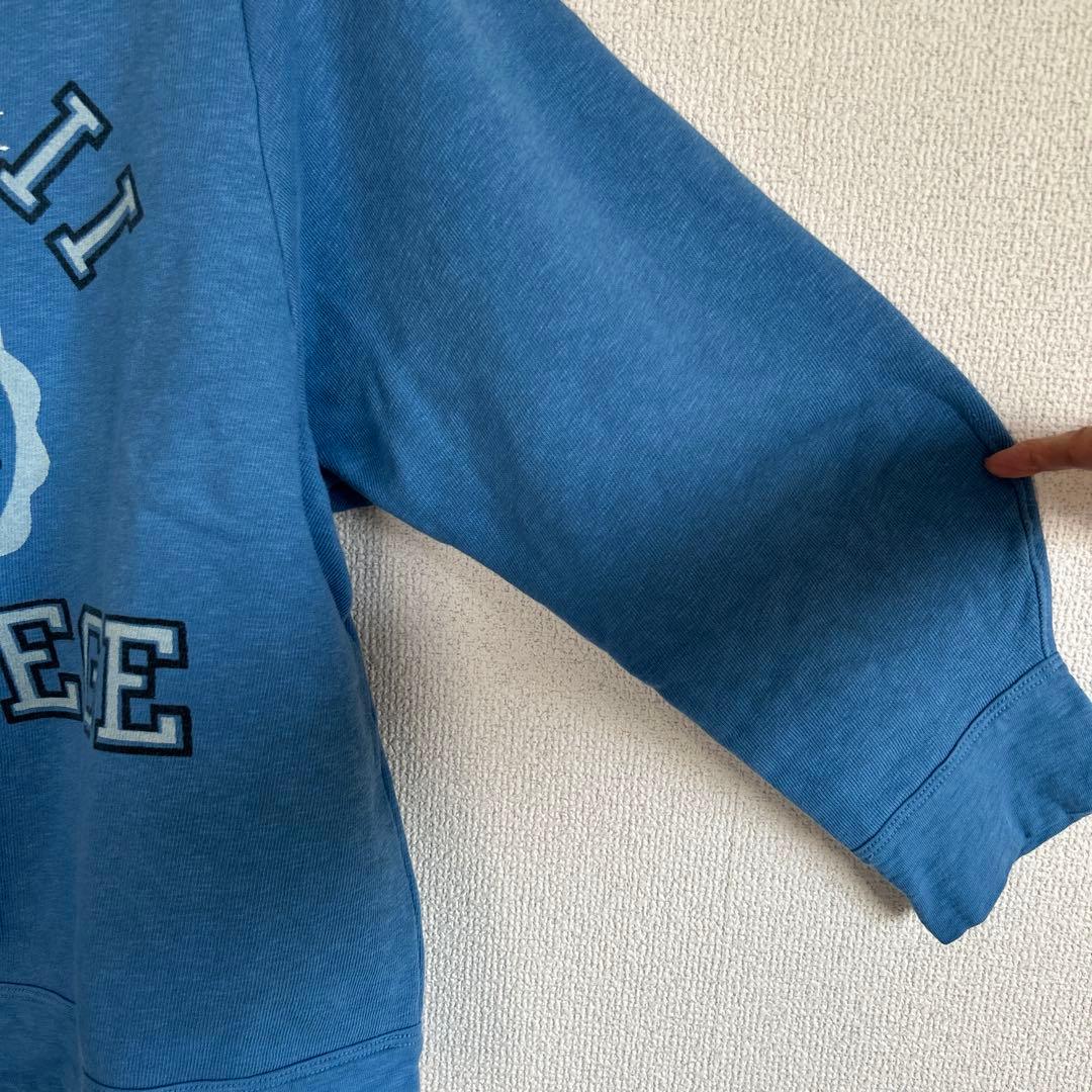 45R 葉山ものがたりカウアイちゃんベタッチプリントのパフスウェット　Mサイズ