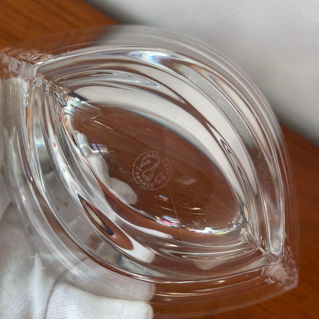 BACCARAT ウェーブボウル　バカラ　花瓶　花器　フラワーベース