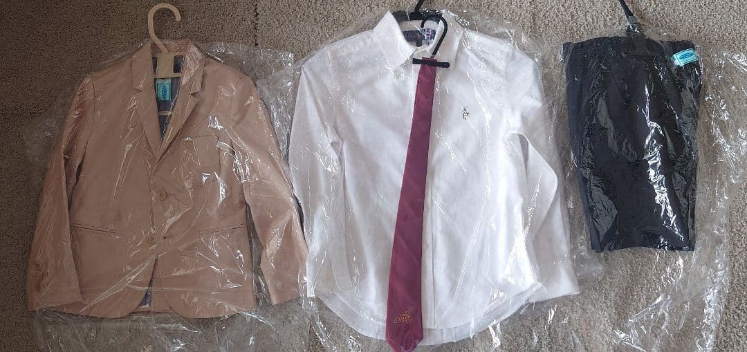 ポールスミスおしゃれセットアップ　ラルフローレンシャツ　110 120 入学式