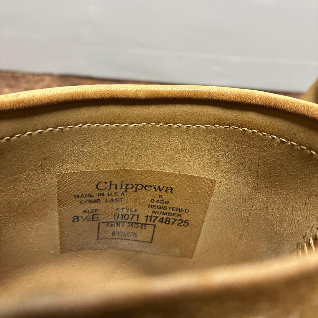 チペワ　エンジニアブーツ　ラフアウト　8.2/1 26.5〜27