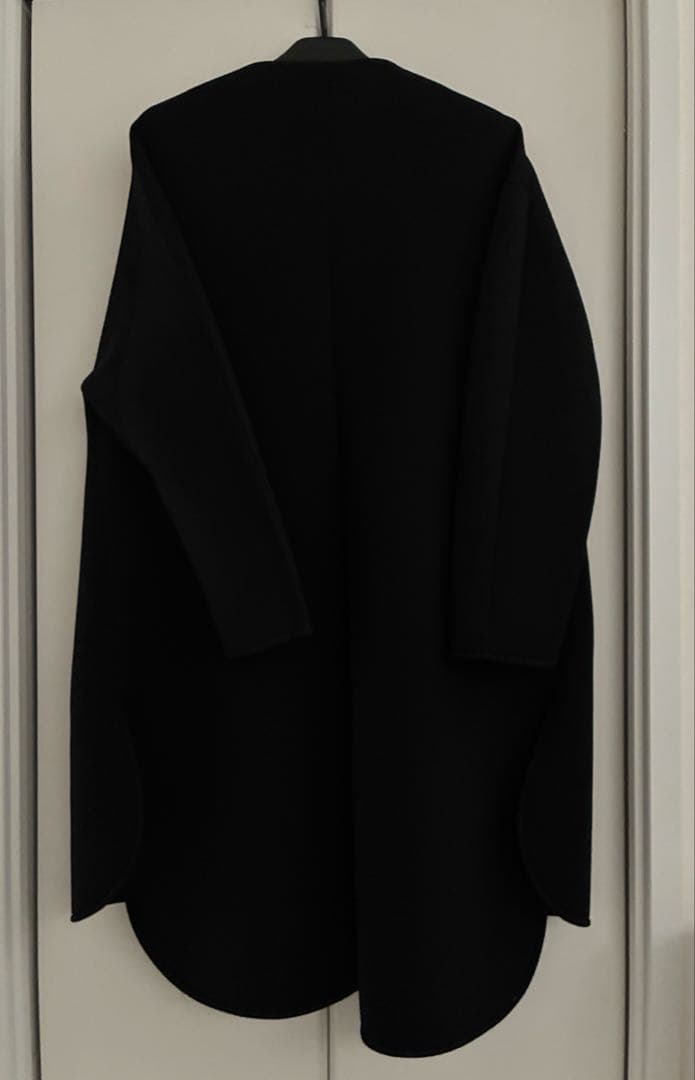 トレフルプラスワン　パールボンディングコート　ブラック