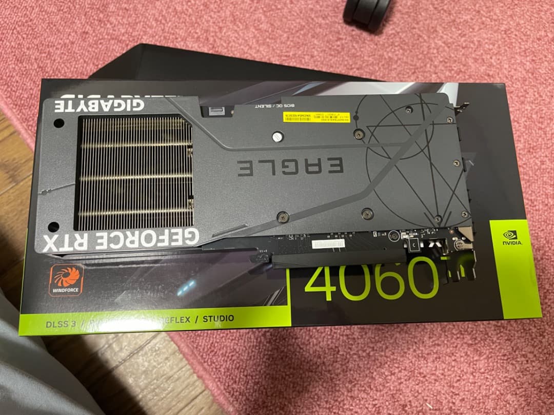 グラフィックボード・グラボ・ビデオカード GIGABYTE GeForce RTX 4060 Ti EAGLE 8G