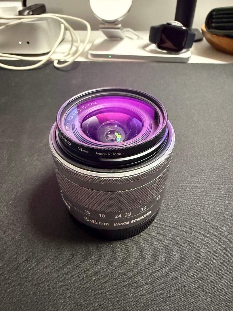 Canon EOS Kiss M ダブルズームキット（ホワイト）