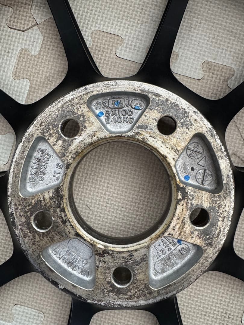 t*s様 【2本】ADVAN Racing RZⅡ17インチ7.5j+48 5-