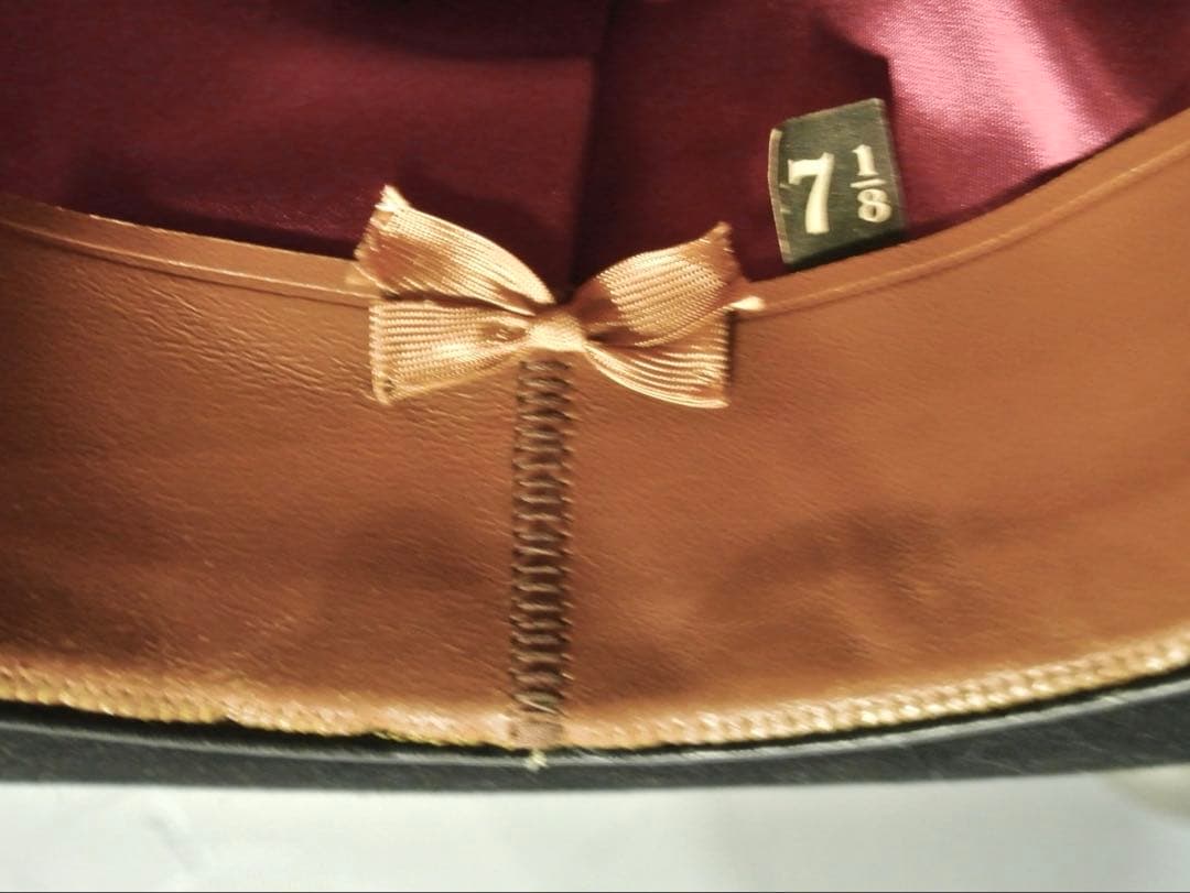 特価！ ヴィンテージ ビーバー ハット ブラック ウェスタン 黒 ステットソン