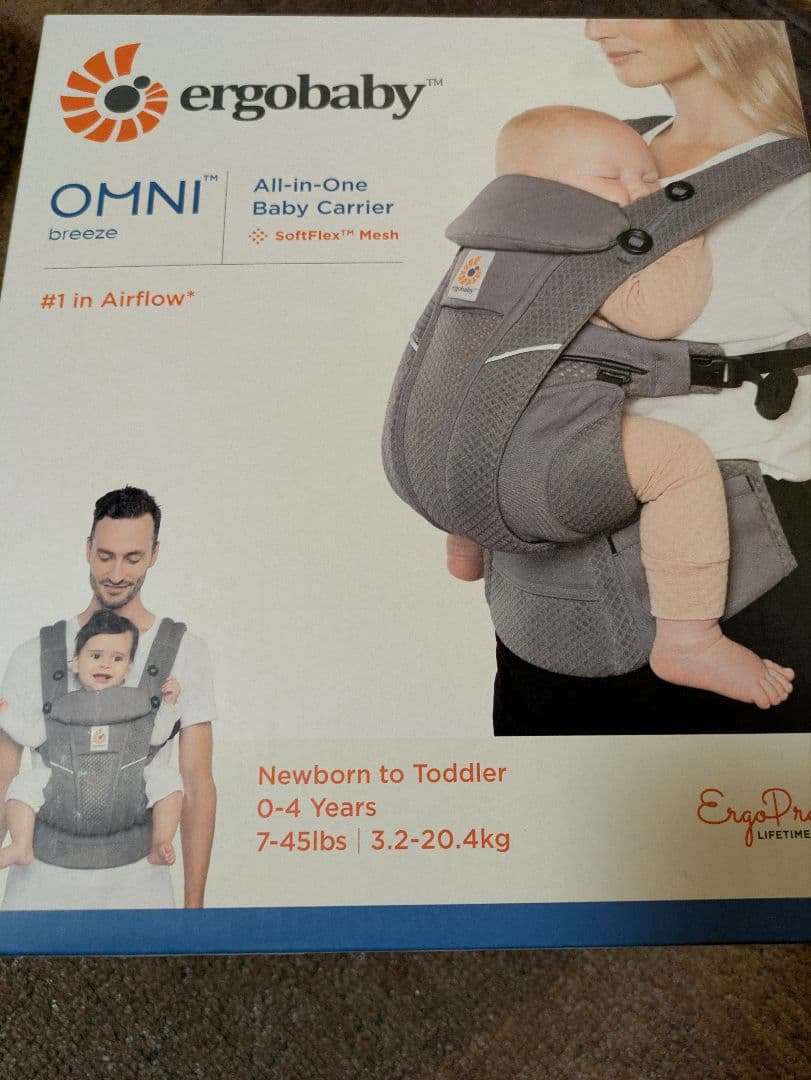 美品 エルゴベビーオムニブリーズ　Ergobaby OMNI Breeze