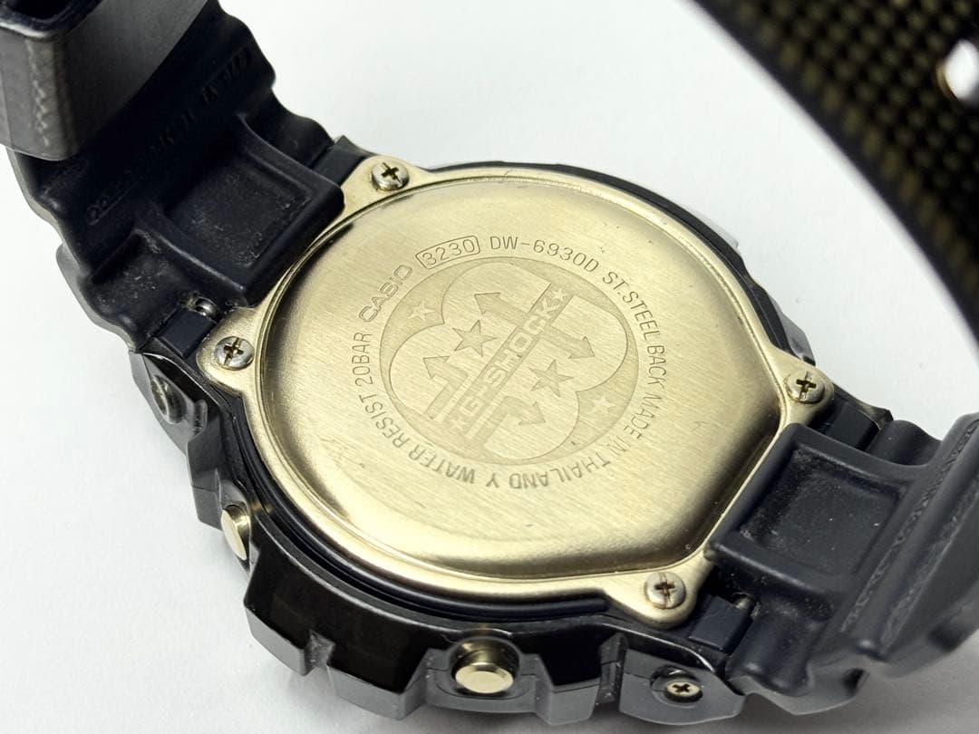 ☆G-SHOCK 30周年記念モデル DW-6930D カーボンベルト☆