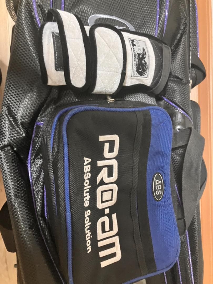 【半年使用・美品】STORM ボウリングバッグ 3個用 小物付き