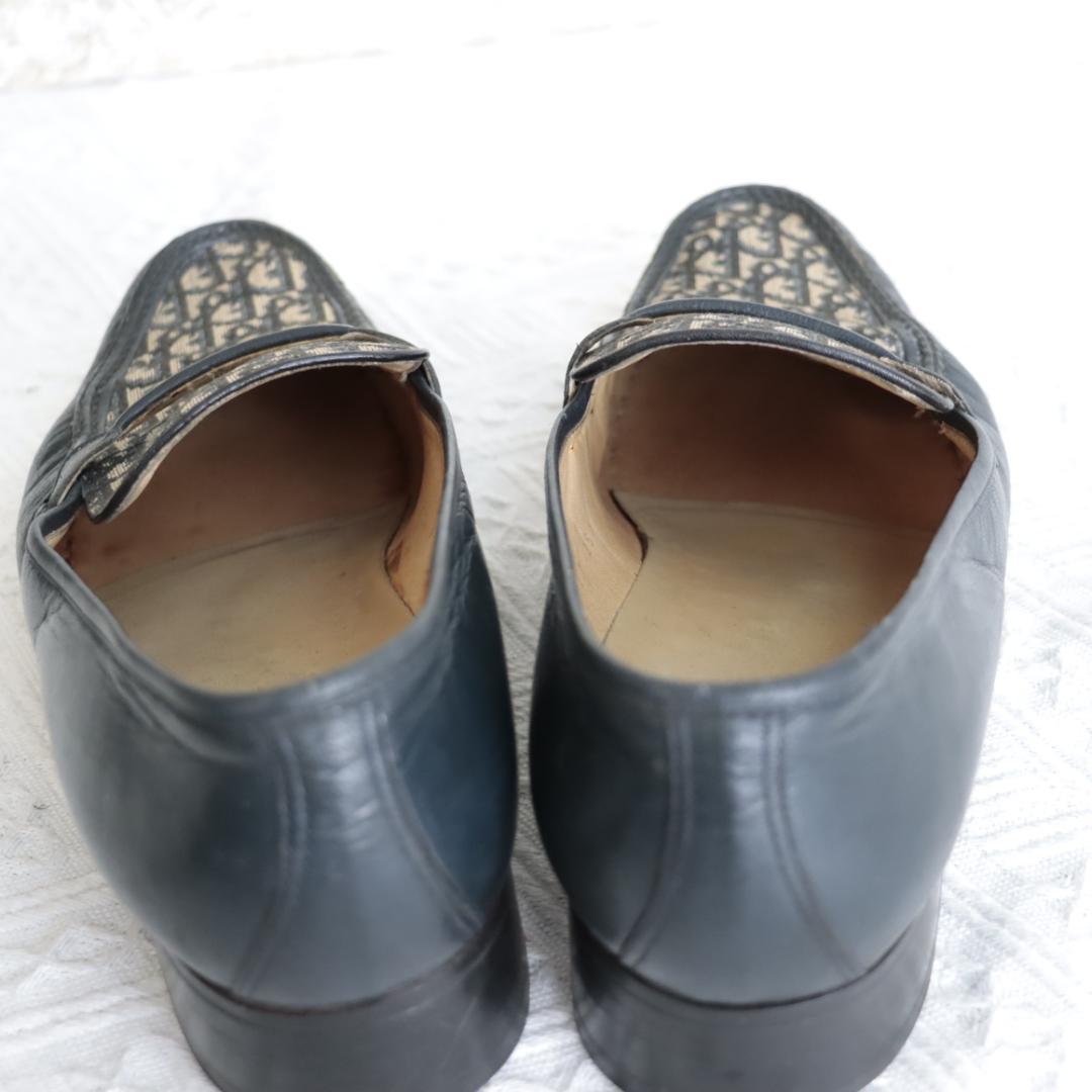 希少！クリスチャンディオール オブリーク トロッター ローファー モカシン 革靴