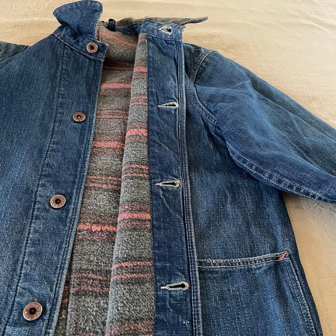 40s カバーオール デニム 大戦 ヴィンテージ USA VINTAGE
