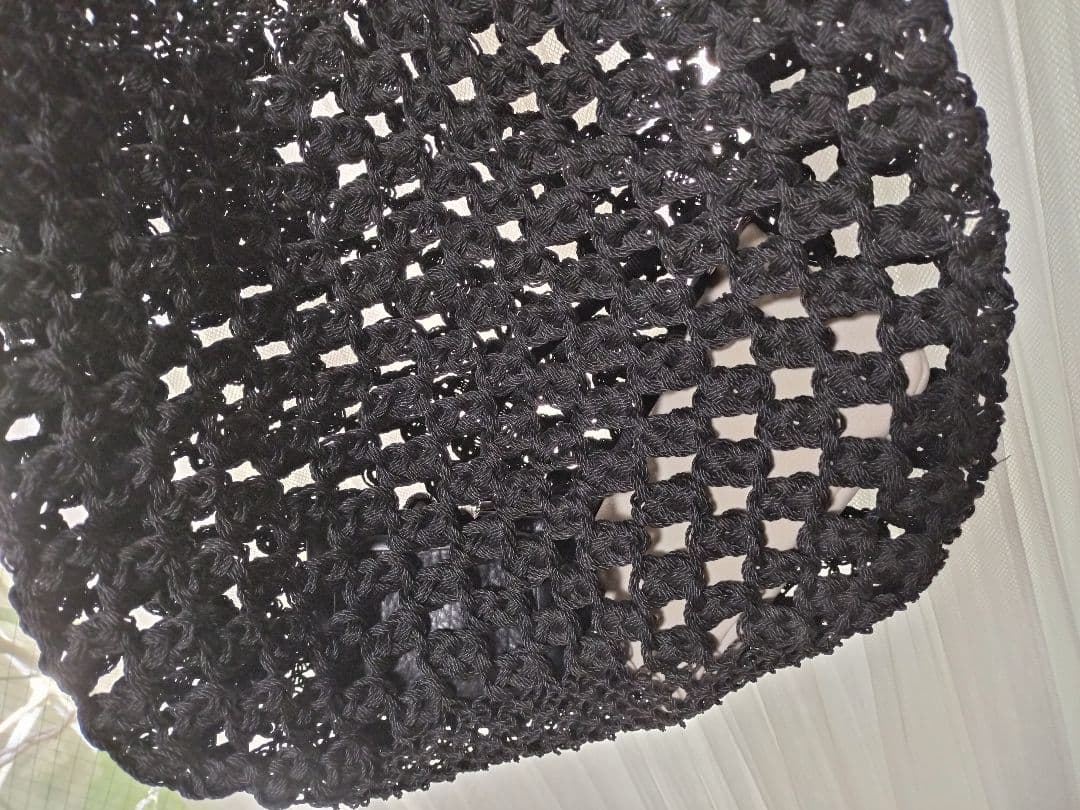 V DE VINSTER アパルトモン ナイロンカゴ BAG バッグ 黒 春夏