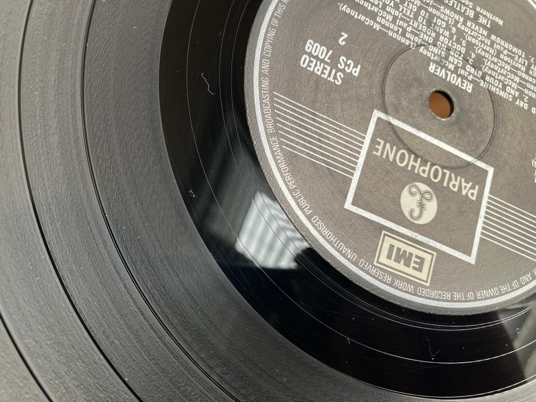 Beatles/REVOLVER UK盤 両面一桁スタンパーR/A稀少盤良音!