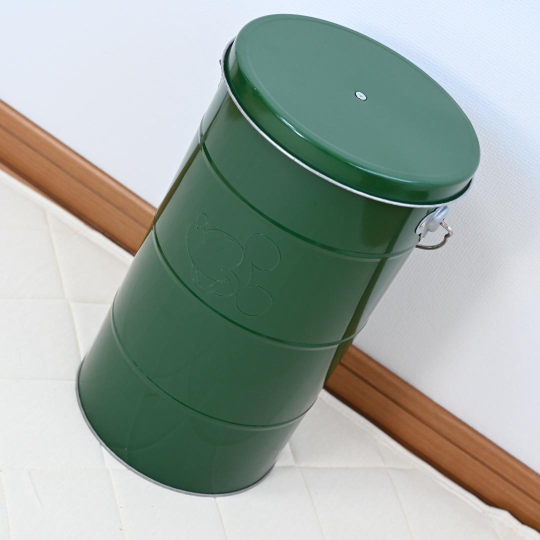 ミッキー OBAKETSU オバケツ 米びつ 10kg 柄 レア 中古