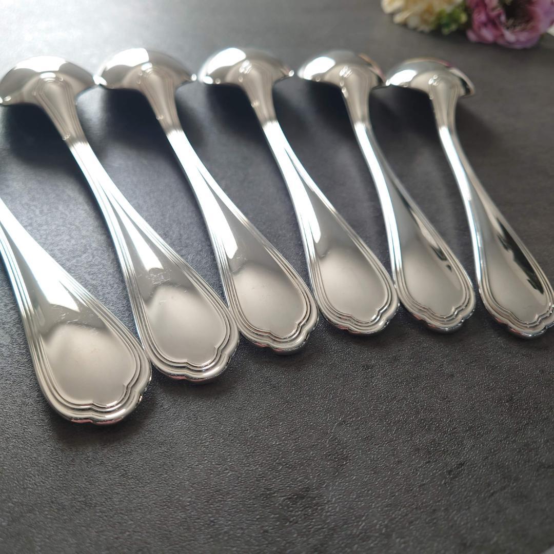 希少 美品 クリストフル スパトゥール テーブルスプーン 6点