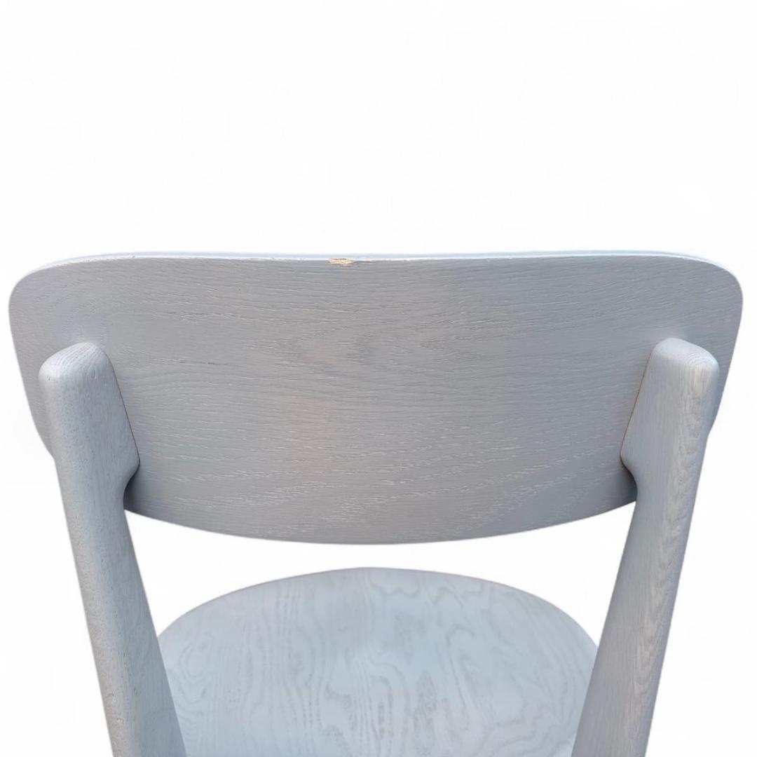 ナガノインテリア フレンドリー ノーマ チェア DC340-1N グレー 廃盤