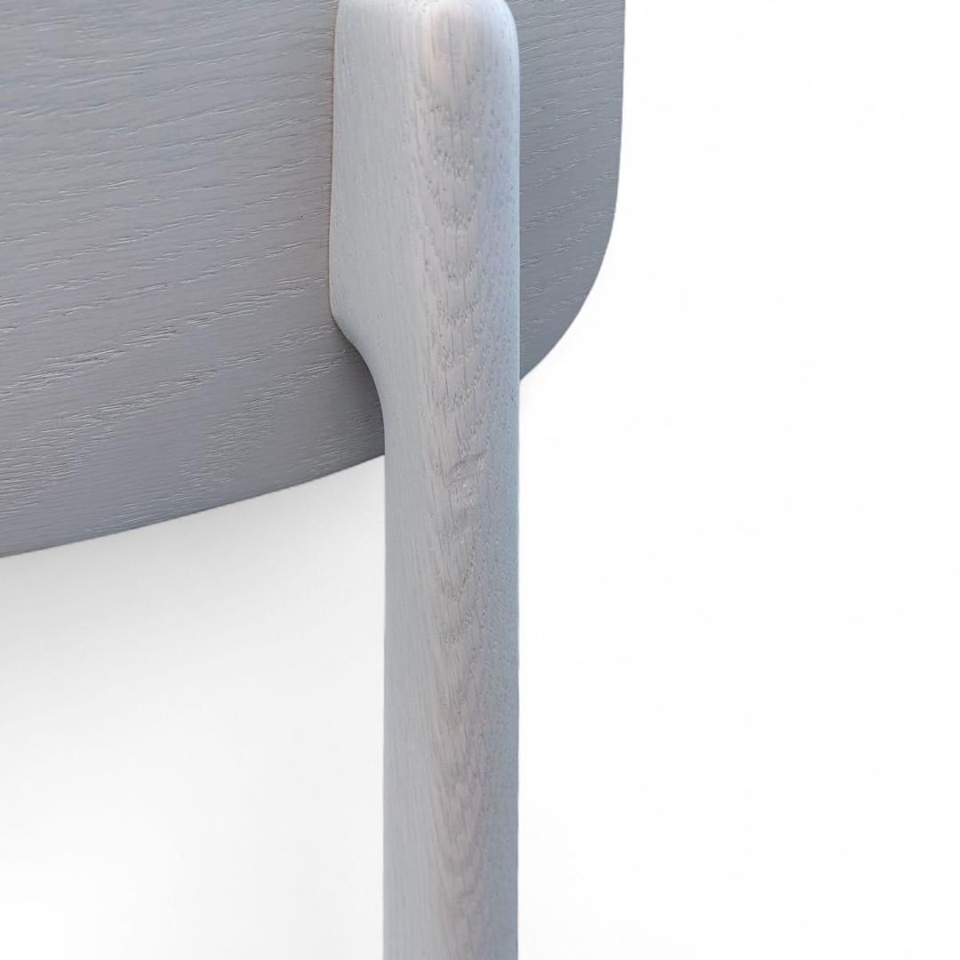 ナガノインテリア フレンドリー ノーマ チェア DC340-1N グレー 廃盤