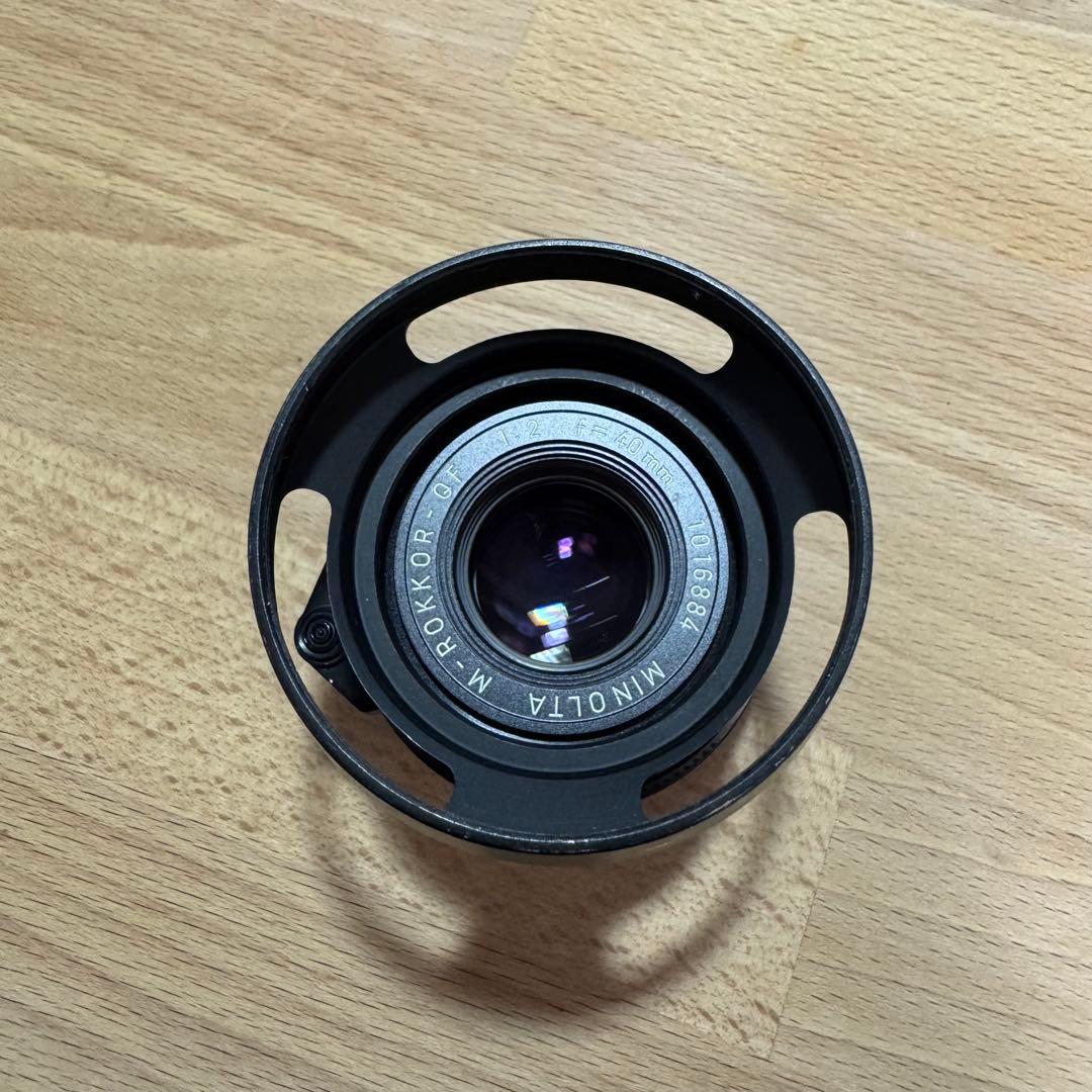 Minolta M-ROKKOR 40mm F2 ミノルタ