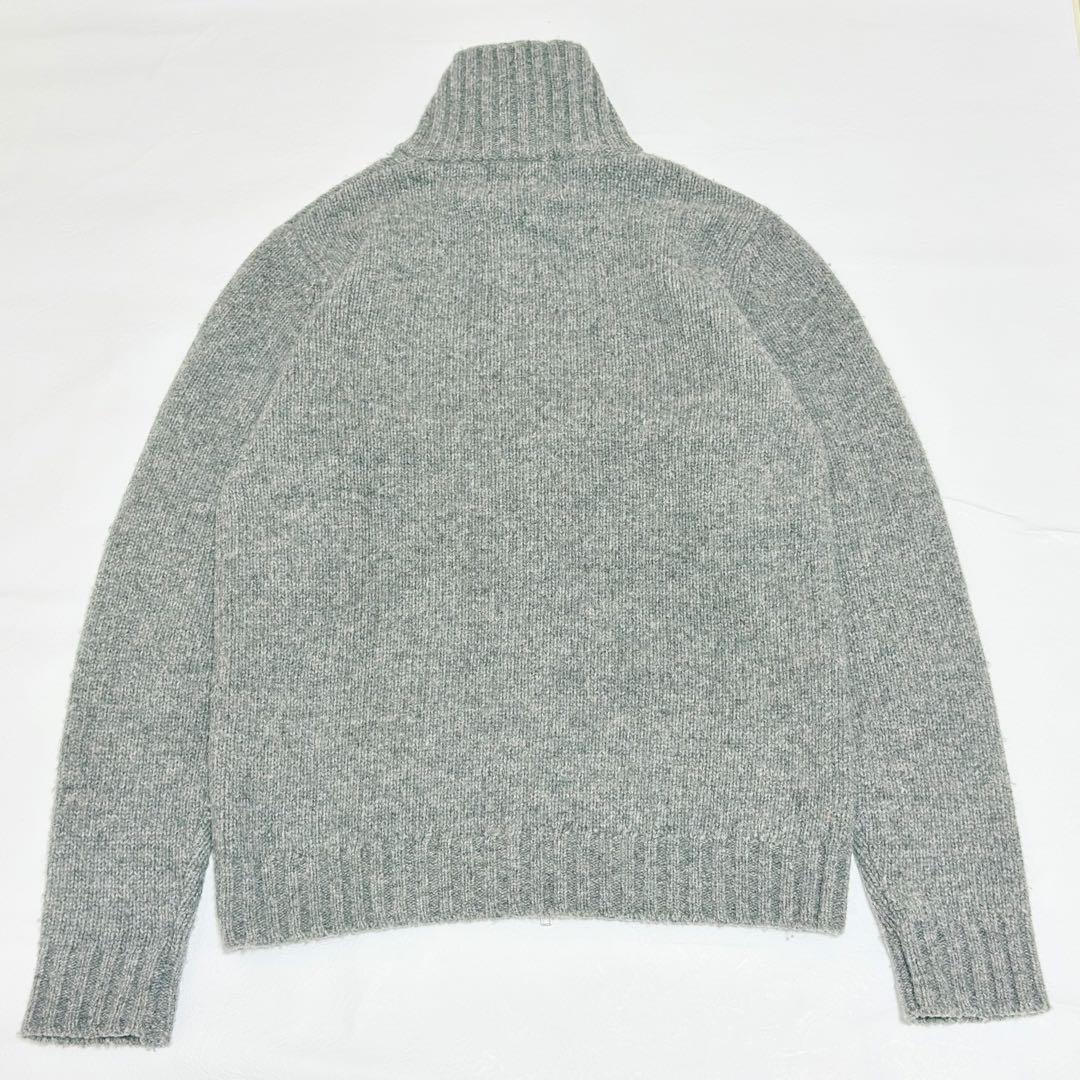 KAIKO カイコー SHRINK ZIP CARDIGAN ニット フルジップ