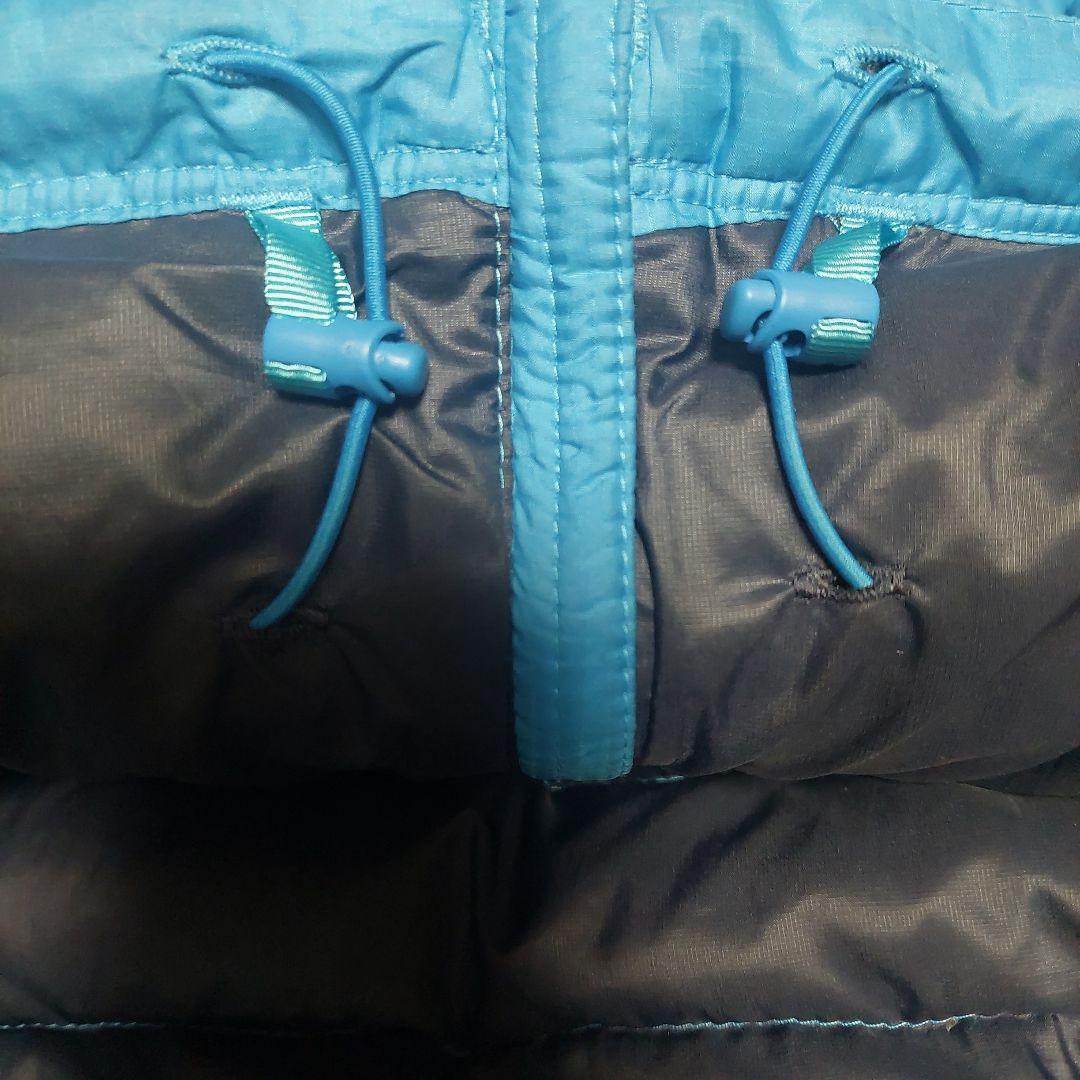 patagonia ダウンセーター フーディー STY8470 FA14 青 M