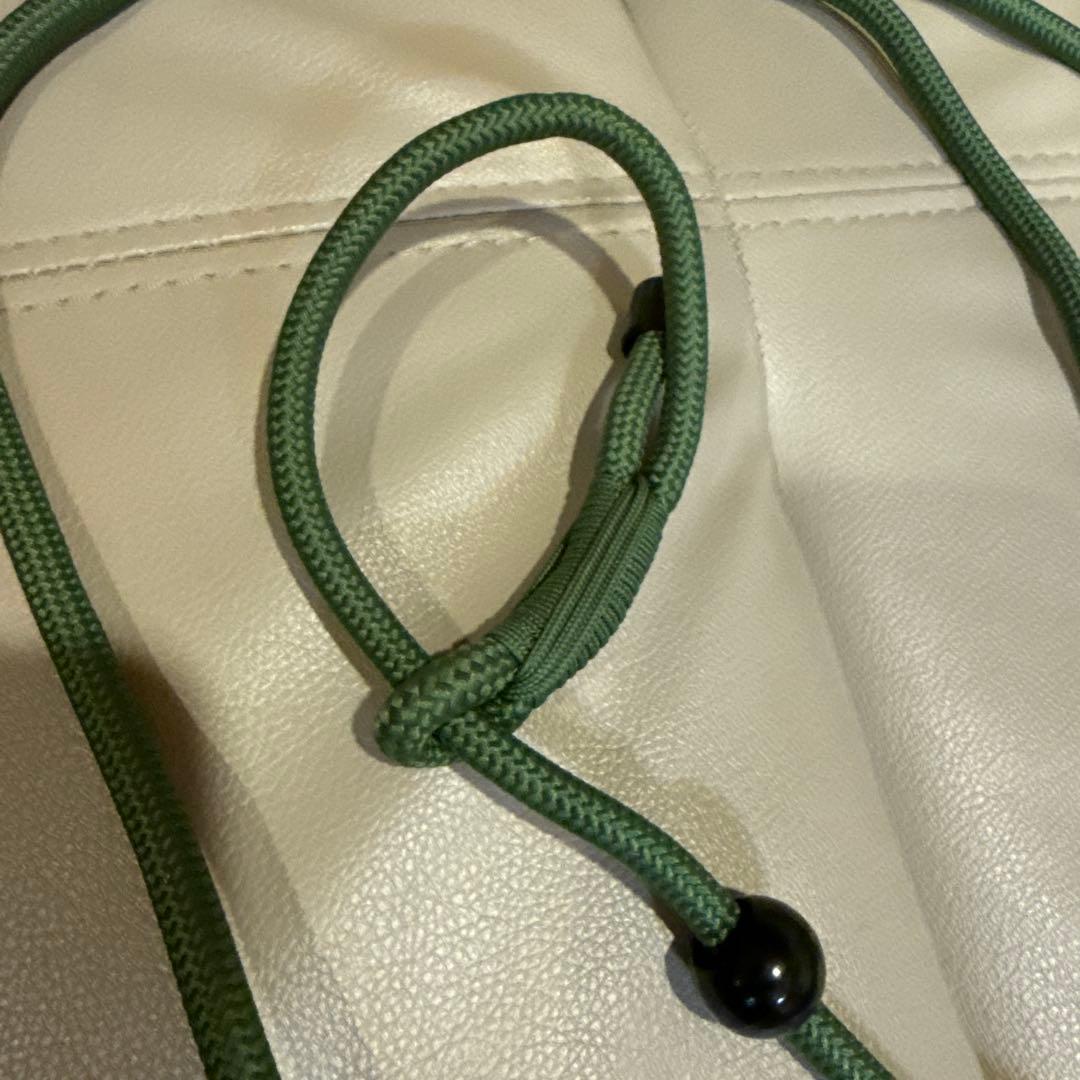 ナイロン製オリーブグリーンリード　スリップリード　ショルダーリード　Brico