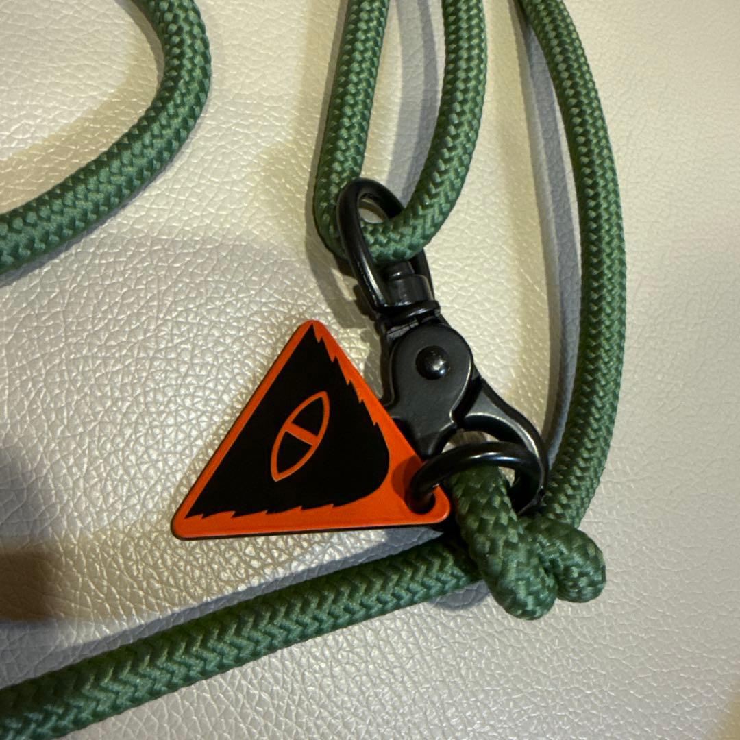 ナイロン製オリーブグリーンリード　スリップリード　ショルダーリード　Brico