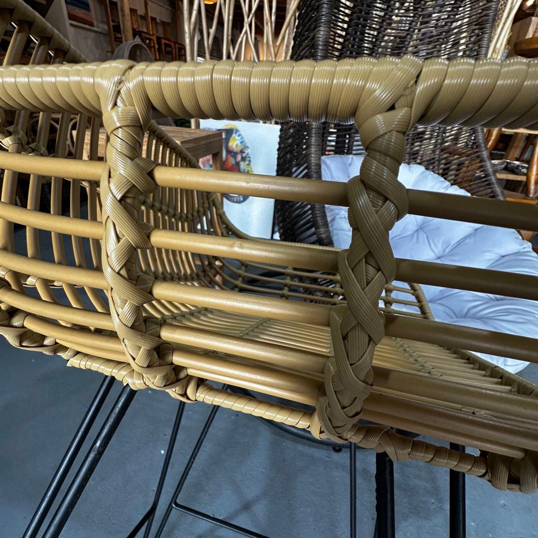 kk【訳あり】バリ島リゾートカウンターチェア2脚通常72,600円