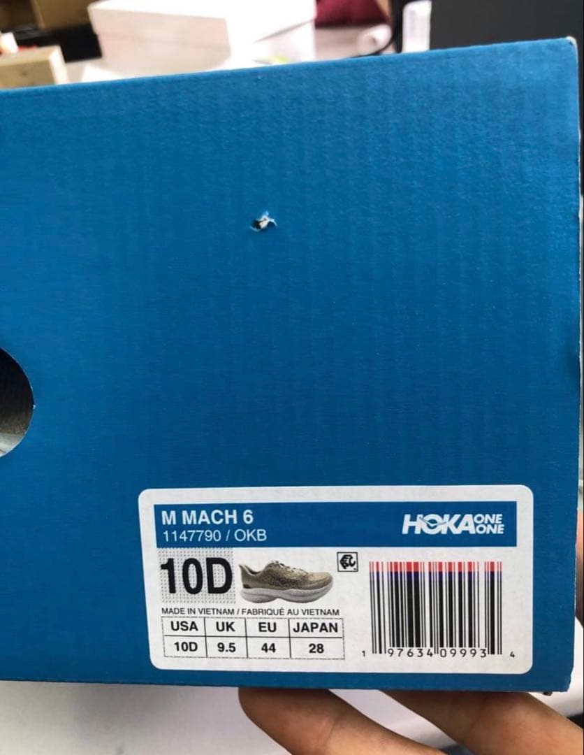 HOKA マッハ 6 MACH 6トレーニングシューズ ベージュ28cm