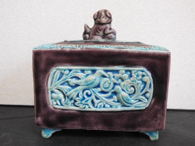 偕楽園香炉　獅子　MA579