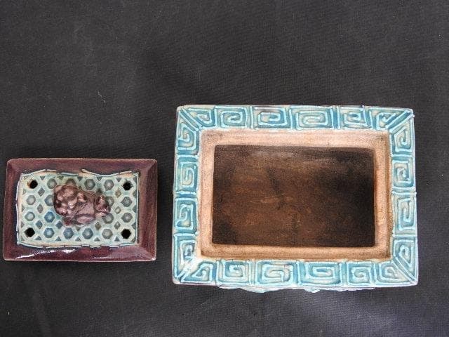 偕楽園香炉　獅子　MA579