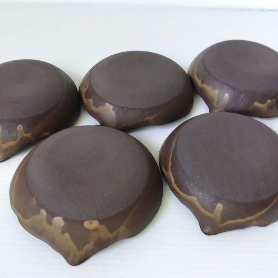 田中恒子 TSUNE ツネ 葉皿 葉型 木の葉 小皿 中皿 小鉢 和食器 5客揃