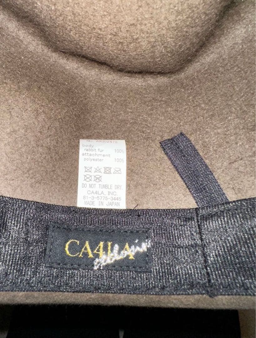 ca4la HAT オープンロード　トラベラーズハット