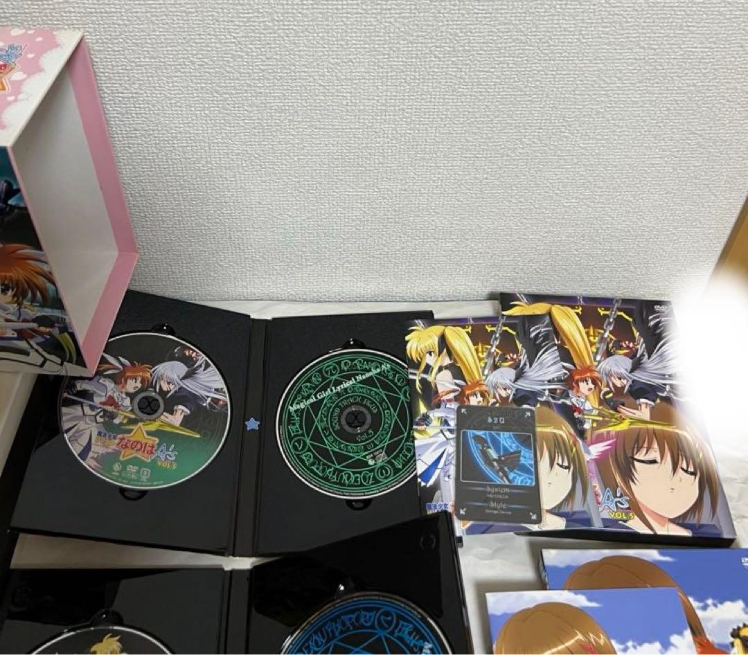 魔法少女リリカルなのはdvd、A's Vol.1〜6 初回限定版セット