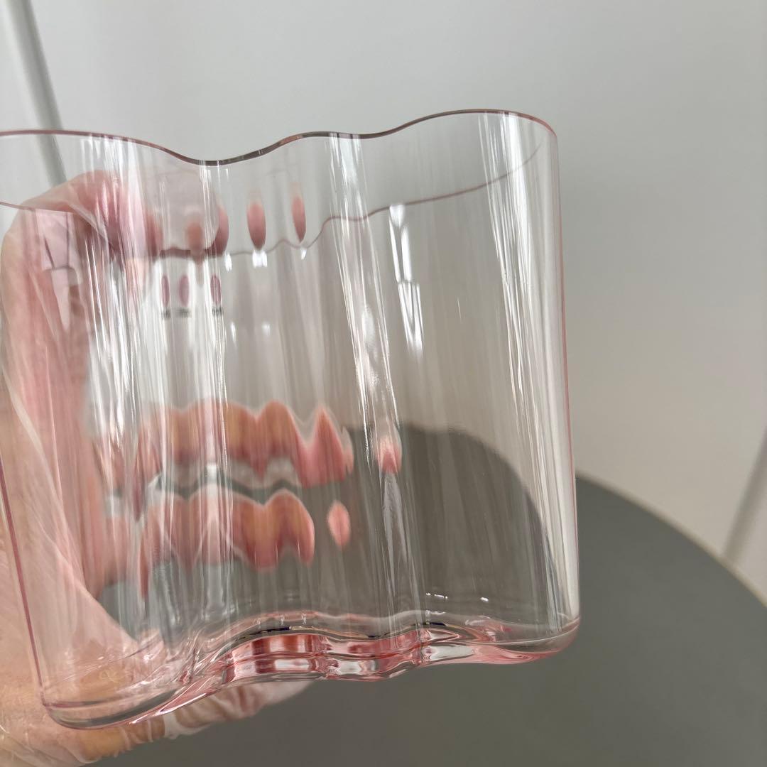  aalto イッタラ アアルト ベース サーモンピンク 95mm