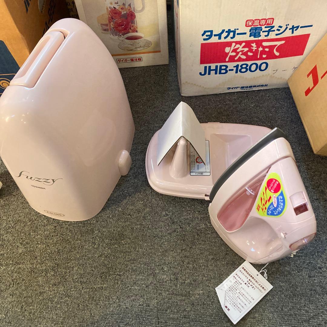 バブル期のTOSHIBA EXCIMA スチームアイロン ピンク