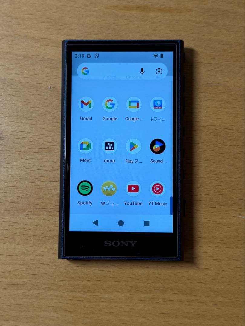 SONY NW-A306 デジタルオーディオプレーヤー　純正シリコンケース付