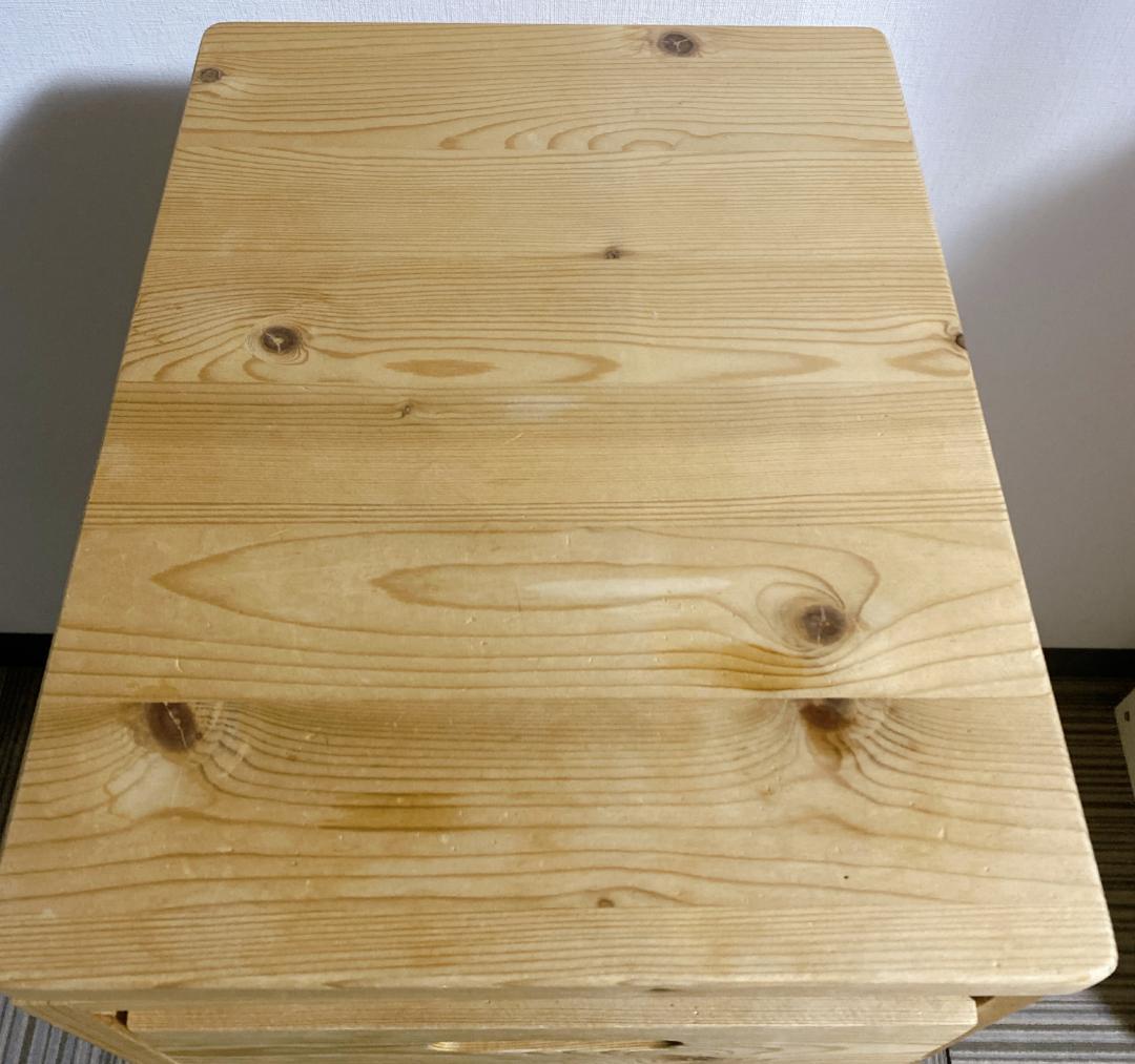 YAMAZEÑ バタフライキッチンストッカー キャスター付き ナチュラル