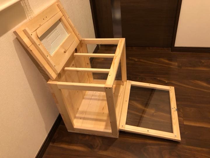 新品 木製 ケージ ハリネズミ ハムスター 小動物 爬虫類 送料込み 飼育用品