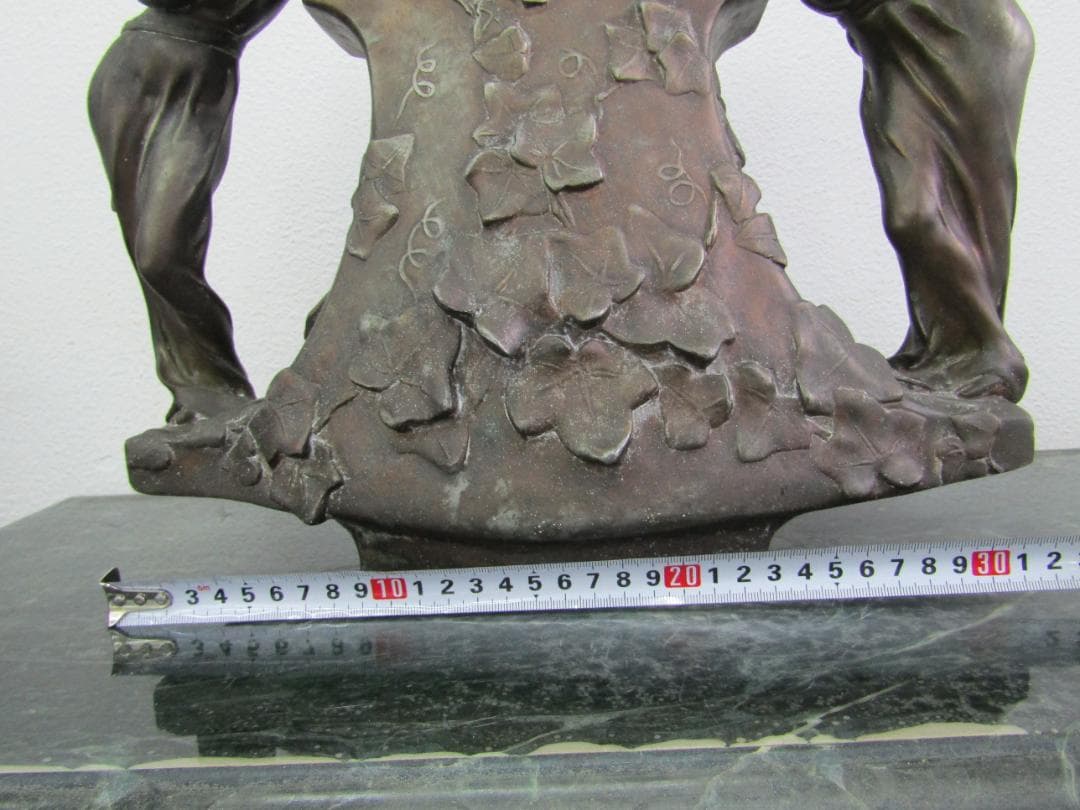 ヴィンテージ　銅製　花瓶　P. Philippi 装飾花瓶