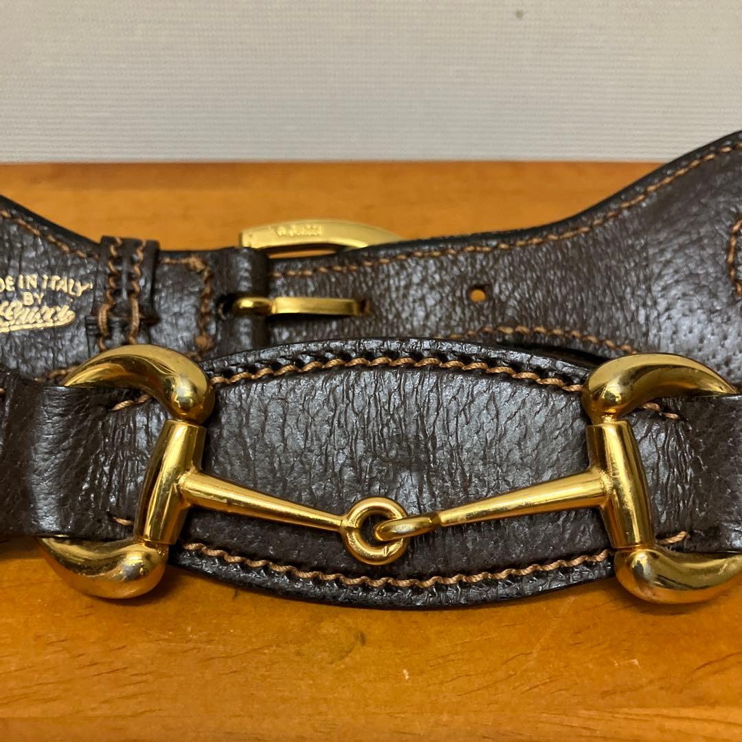 オールドグッチ　OLD GUCCI ベルト　レトロ　ヴィンテージ