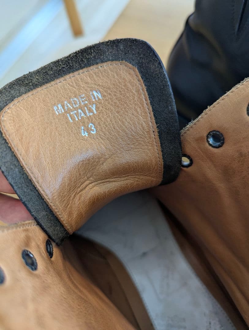 【A】Martin Margiela レースアップブーツ 43