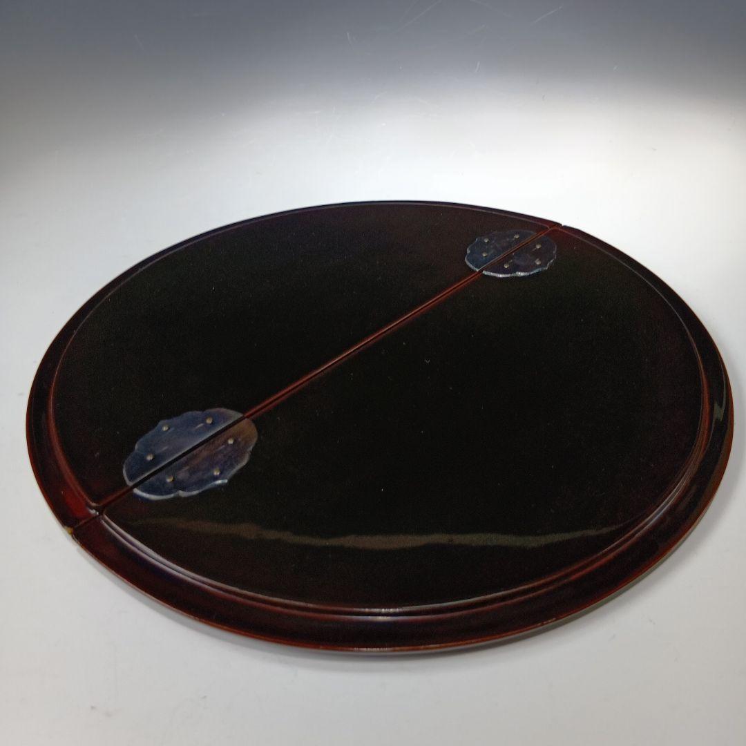 最終値下げ茶道具　平安景雲造　紅毛写　平水指　　 漆蓋付　共箱