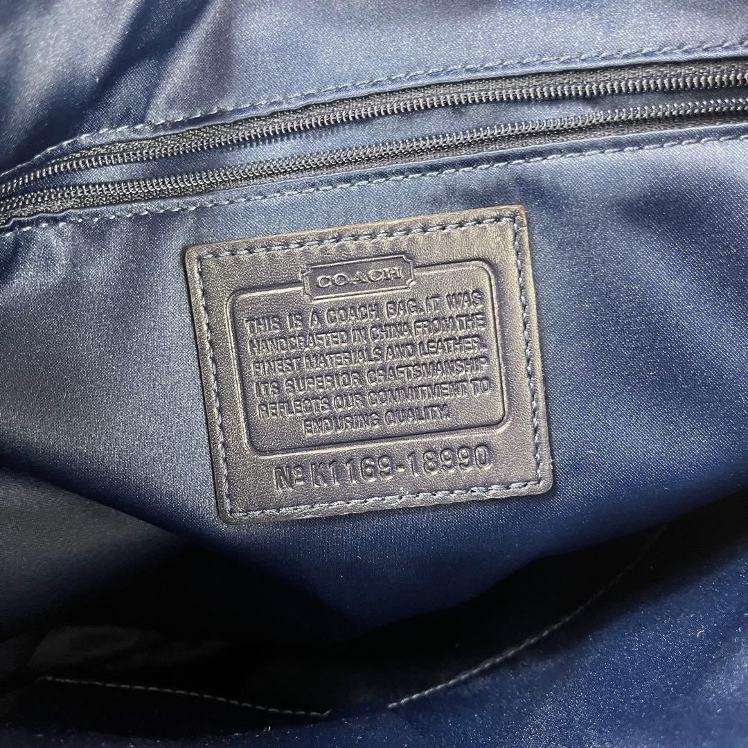 美品 Vintage Coach Denim Bag Signature