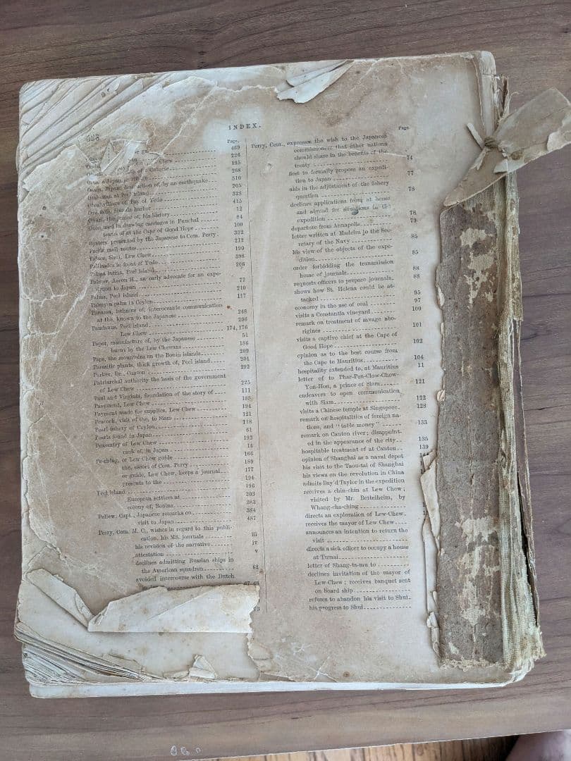 ペリー日本遠征記　1856年　江戸期 幕末 洋書　中国 琉球 本　挿画多数掲載